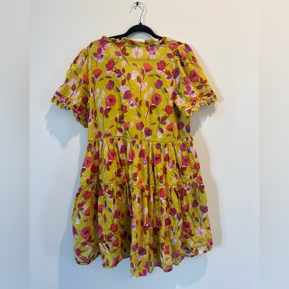 Sundance Muriel Orchard Floral Dress Size M Fully Lined Pockets Knee Length - Picture 5 of 13